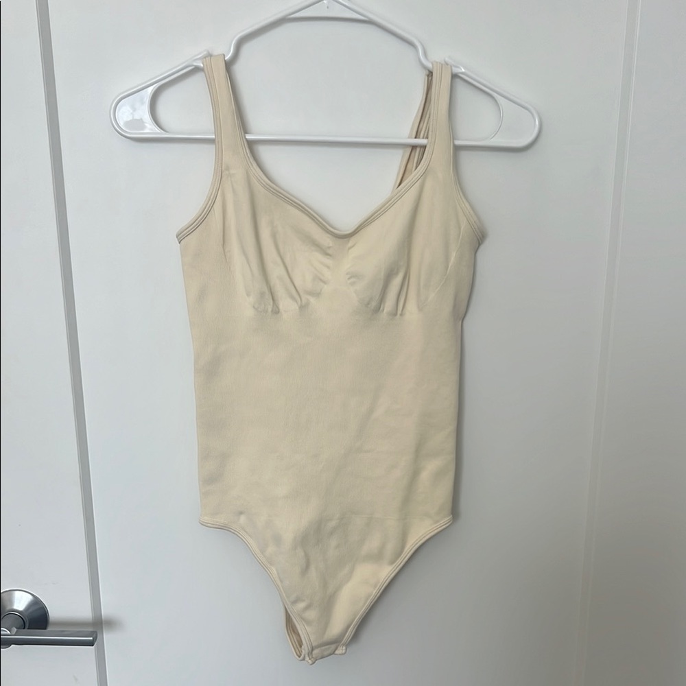 Cream bodysuit